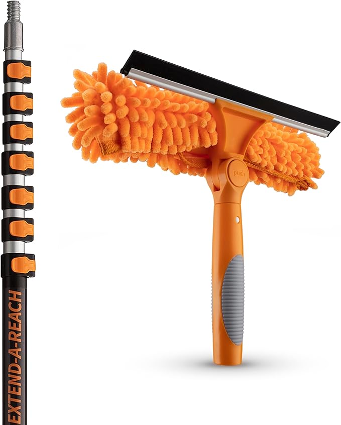 30 ft Window Washing Kit with Extension Pole // Window Cleaning Tool & Window by EXTEND-A-REACH