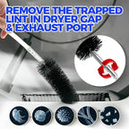 Holikme 50 Feet Dryer Vent Cleaner Kit Lint Remover Flexible Dryer Vent - Image 4