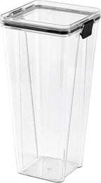 Food Storage Containers 4pack Plastic BPA Free shatterproof Freezeable - Image 7