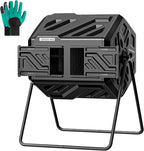 THEGROW'ING Updated 43 Gallon Compost Bin Outdoor, Fast Assemble Tumbling by THEGROWING