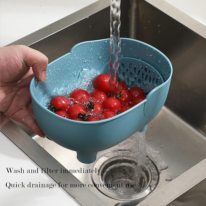 Vegetables Washing Basket Elephant Drainage Basket Fruit Basket - Image 3