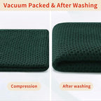 Homaxy 100% Cotton Waffle Weave Kitchen Dish Towels, Ultra Soft Absorbent Quick - Image 8