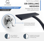 GÜTEWERK Shower Squeegee for Glass Doors, Silicone Window Squeegee, Bathroom - Image 4