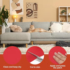 PATIKIL Leather Patches Tape for Furniture, 6.3 x 61 Inch Self Adhesive Vinyl - Image 3