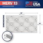 BNX 14x25x1 MERV 13 Air Filter 12 Pack - Image 2
