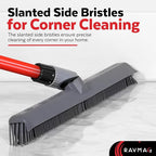 2-in-1 Silicone Rubber Broom Carpet Rake and Squeegee - Image 7