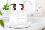 Emerson Essentials Soap Dispenser, Dish Soap Dispenser, Soap Bottle Bathroom Set - Image 4