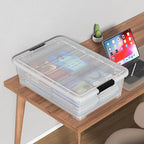 25 Quart Clear Under Bed Storage Container - Image 6