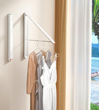 Dr.DJ Clothes Drying Rack, Wall-Mounted Retractable & Foldable Clothes Hanger - Image 8