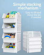 TidyFriend Plastic Stackable Bins - Image 7