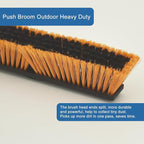 PBHEPJ 18 Inchs Push Broom Outdoor Heavy Duty, Shop Broom - Image 4