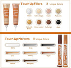 REALINN Wood Furniture Repair Kit 8 Light Colors- Wood Fillers and Touch Up - Image 2