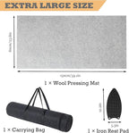 Wool Pressing Mat for Quilting - Image 2
