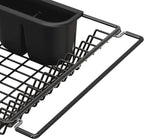 SIMPLE HOUSEWARE Large Over Sink Counter Top Stainless Steel Dish Drainer - Image 8