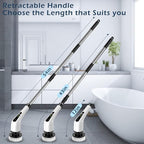 Electric Spin Scrubber, Cordless Cleaning Brush Scrubber - Image 2
