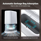 MOPALL Bathroom Trash Can, 3.3 Gallon Slim Garbage Can - Image 2