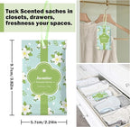 SCENTORINI Scented Sachets for Drawers and Closets, Jasmine Scent 14 Pack - Image 3