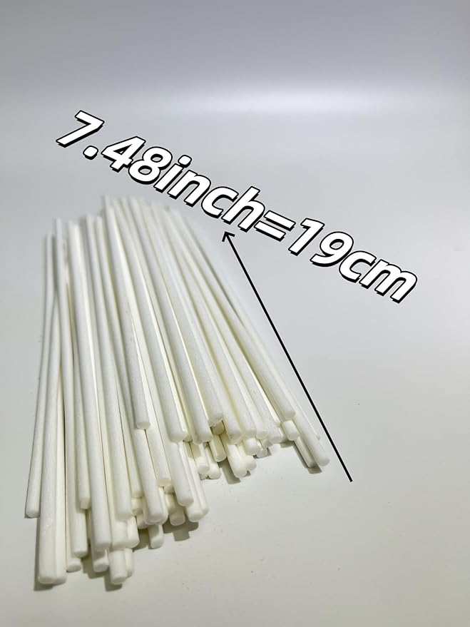 4PCS Reed Diffuser Bottles Empty, Diffuser Bottle Capacity 50ml Diffuser Stick - Image 3