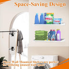PEKGRIL 2 Pack Garage Wall Shelf, 1X2 Ft Heavy Duty Garage Shelving, - Image 6
