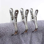 Metal ClothesPins, Row Cover Clips 20 Pack 3.5 Inch Stainless Steel Pool Towel - Image 5