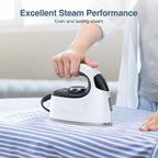 Sundu Mini Travel Iron with Steam, 1000W Portable Non-Stick Soleplate Steam - Image 7