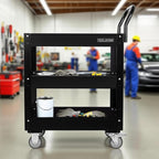 3 Tray 29.3 inch Tool Cart, self Assembly, 300 LBS Capacity Rolling Tool Carts - Image 5