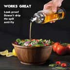 Glass Olive Oil Dispenser Bottle - Image 4