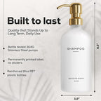 Luxury Shampoo and Conditioner Dispenser Set by Brighter Barns - Image 3