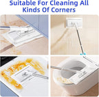 Mini Sweeper Mop No-Touch Dirty Cleaning Flat Dust Mop - Image 3