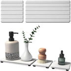 3PCS Stone Drying Tray, Stones Soap Trays, Water Absorbing Stone Tray by Unknown