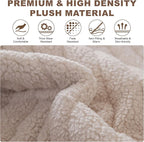 OTOB Couch Cover for Dogs Washable, Non Slip Plush Fuzzy Sofa Covers for 3 - Image 3