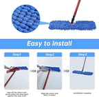 4 Pack Mop Heads Replacements Compatible - Image 6