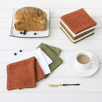 Glynniss Kitchen Dish Cloths Highly Absorbent Dish Rags 100% Cotton Wash Cloths - Image 6