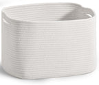 Woven Cotton Rope Storage Basket by ICERZCZ