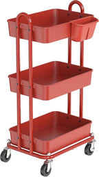 Simple Houseware 3-Tier Multifunctional Rolling Utility Cart - Image 6