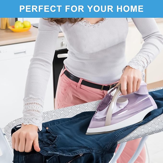 Dalykate Ironing Board Cover and Pad, Thick Padding, Elastic Edge, Scorch & - Image 9