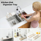 Silicone Kitchen Sink Organizer Tray - Image 3