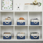 Temary Small Storage Baskets for Shelves, Fabric Storage Bins - Image 5