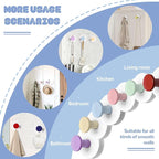 4 Pcs Suction Cup Hook for Shower，304 Stainless Steel Removable Hooks，Towel - Image 6