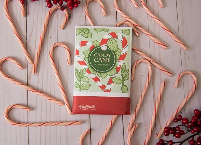 Floral Simplicity Candy Cane Scented Sachets Pack of 3, Fall & Winter - Image 7