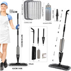 Microfiber Spray Mop for Floors Dry and Wet Mop - Image 7