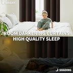 BGment Short Blackout Curtains 40 Inches Length - Image 3