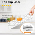 Drawer and Shelf Liners for Kitchen Cabinets Non-Adhesive Cabinet Liners Strong - Image 2