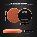 Buffing Sponge Pads, SPTA 5Pcs 6.5 Inch Face - Image 5