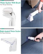 HAUSHOF Portable Carpet Spot and Upholstery Cleaner, Lightweight Handheld Deep - Image 4