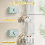 Retractable Clothesline Indoor/Outdoor, Anti-Sag - Image 2