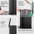 Cesun Small Bathroom Trash Can - Image 5
