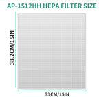 AP-1512HH Replacement Filter for Coway AP-1512HH and Airmega 200M Air Purifier - Image 2