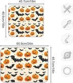 Halloween Black Bat Dish Drying Mat - Image 3