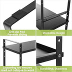 Expandable Cabinet Shelf Organizer Rack, Stackable Kitchen Countertop Organizer - Image 6